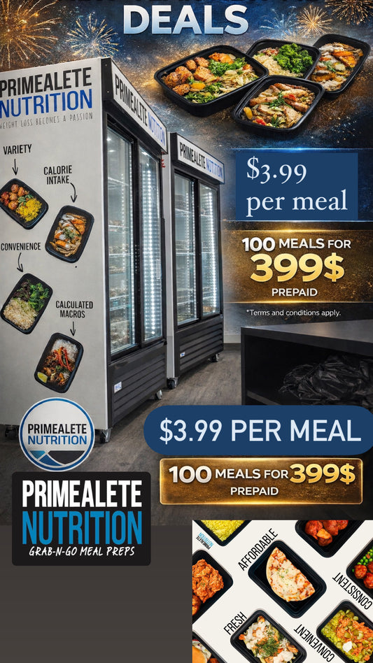 Monthly Promo/100 Meals For $399(Prepaid)